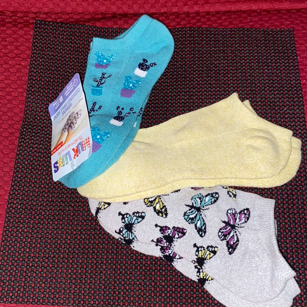 Brand new Muk Luks socks .